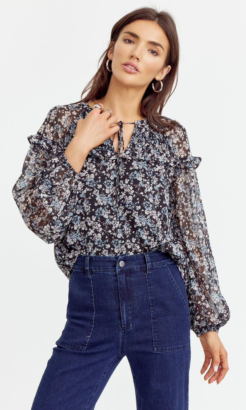 Justin Chiffon Blouse G241T69501