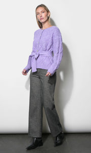 Kelley Twill Tweed Pant With Patch Pocket G269P6598_BLACK/IVORY