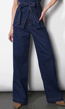 Luna Wide Leg Denim Trousers G2511P6513