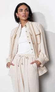 Marli Oversized Embroidered Shacket G2512J1836