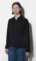Naomi Bell Cuff Slim Blouse G259T7313