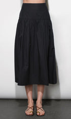 Oren Poplin Midi Skirt G265S9474