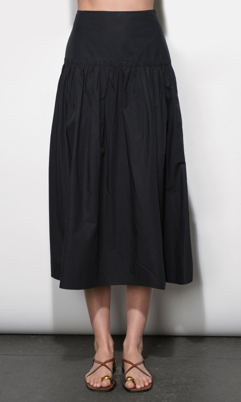 Oren Poplin Midi Skirt G265S9474