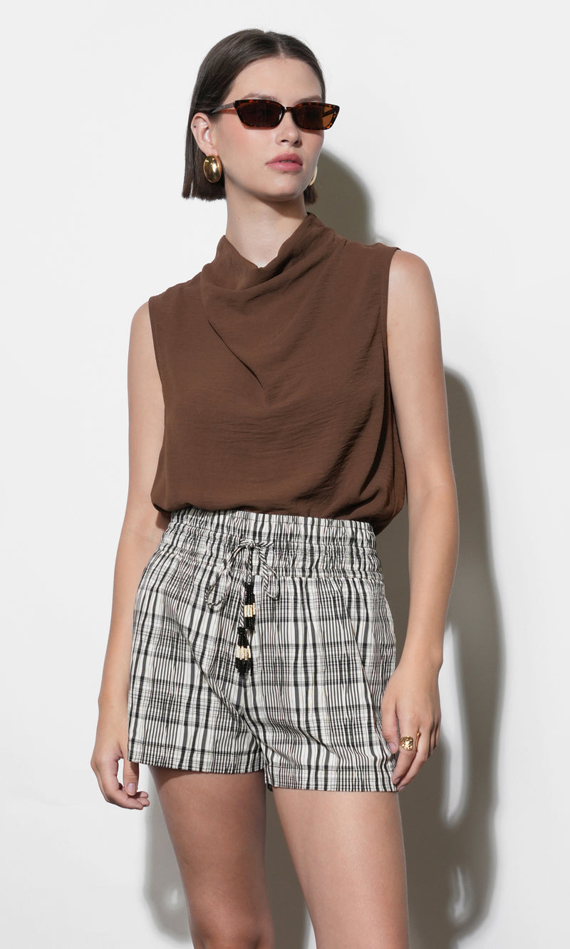 Quinn High Cowl Neck Top G261T7443