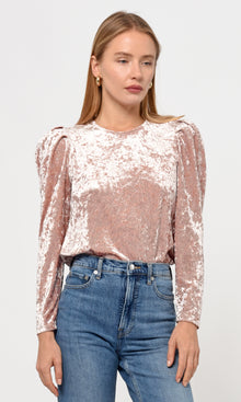 Rosana Crushed Velvet Blouse G109T6437