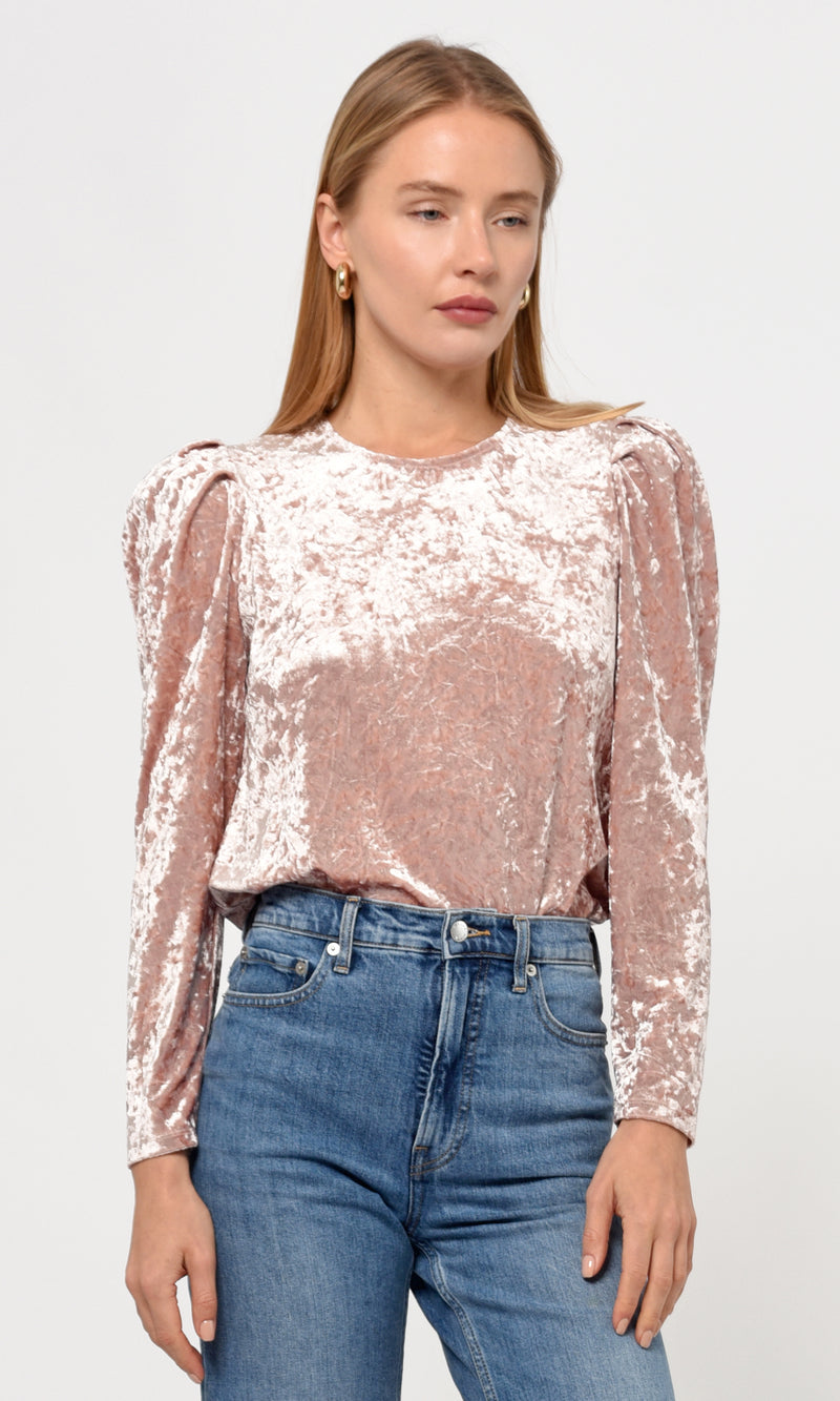 Rosana Crushed Velvet Blouse G109T6437
