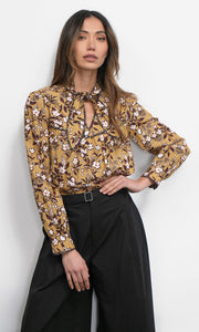 Rowan Tie Neck Blouse
 G257T7273