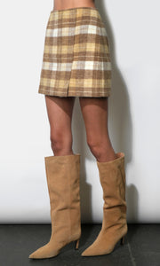 Rowan Wrap Mini Skirt G2610S9511_LEMON