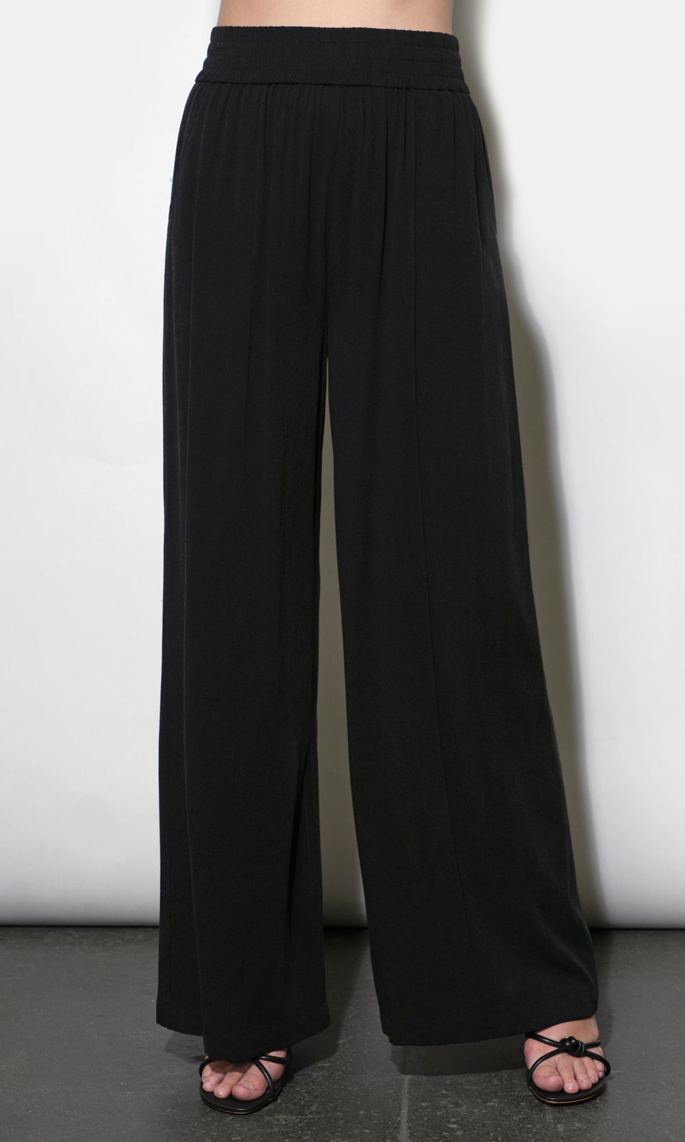 Rowyn Pin Tucked Wide Leg Pants | Greylin