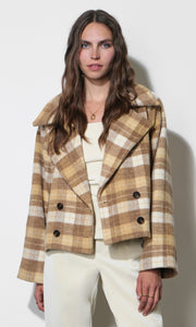 Ruthi Oversized Short Peacoat G2610J1917_LEMON