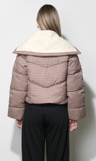 Sally Gingham Puffer Jacket G258J1806_MULTI