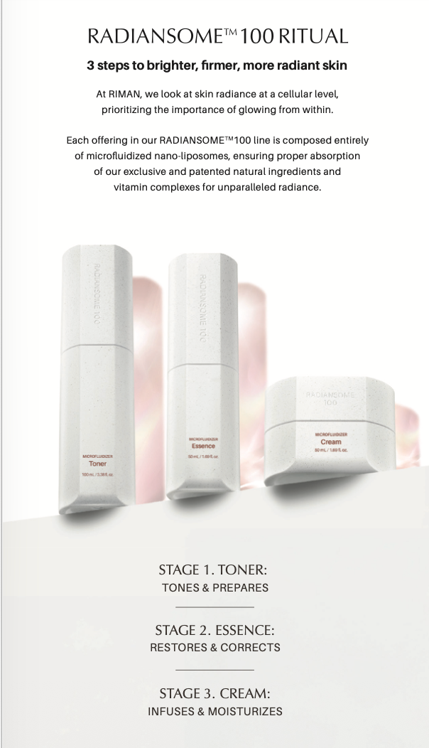Radiansome™100 Microfluidizer Essence