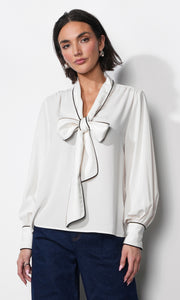 Shai Tie Neck Blouse G2510T7322