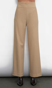 Silvie Wide Leg Knit Trousers