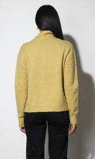 Sydney Scarf Neck Cardigan G2610WJ6231_LEMON