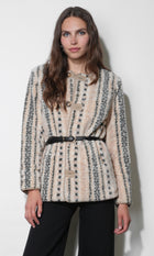 Toni Reversible Shearling Jacket G258J1826_BEIGE