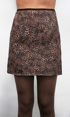 Tory Leopard Mini Skirt G259S9383
