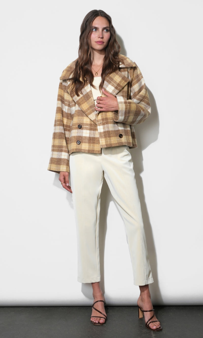 Ulla Vegan Leather Pants G2610P6607_WAX