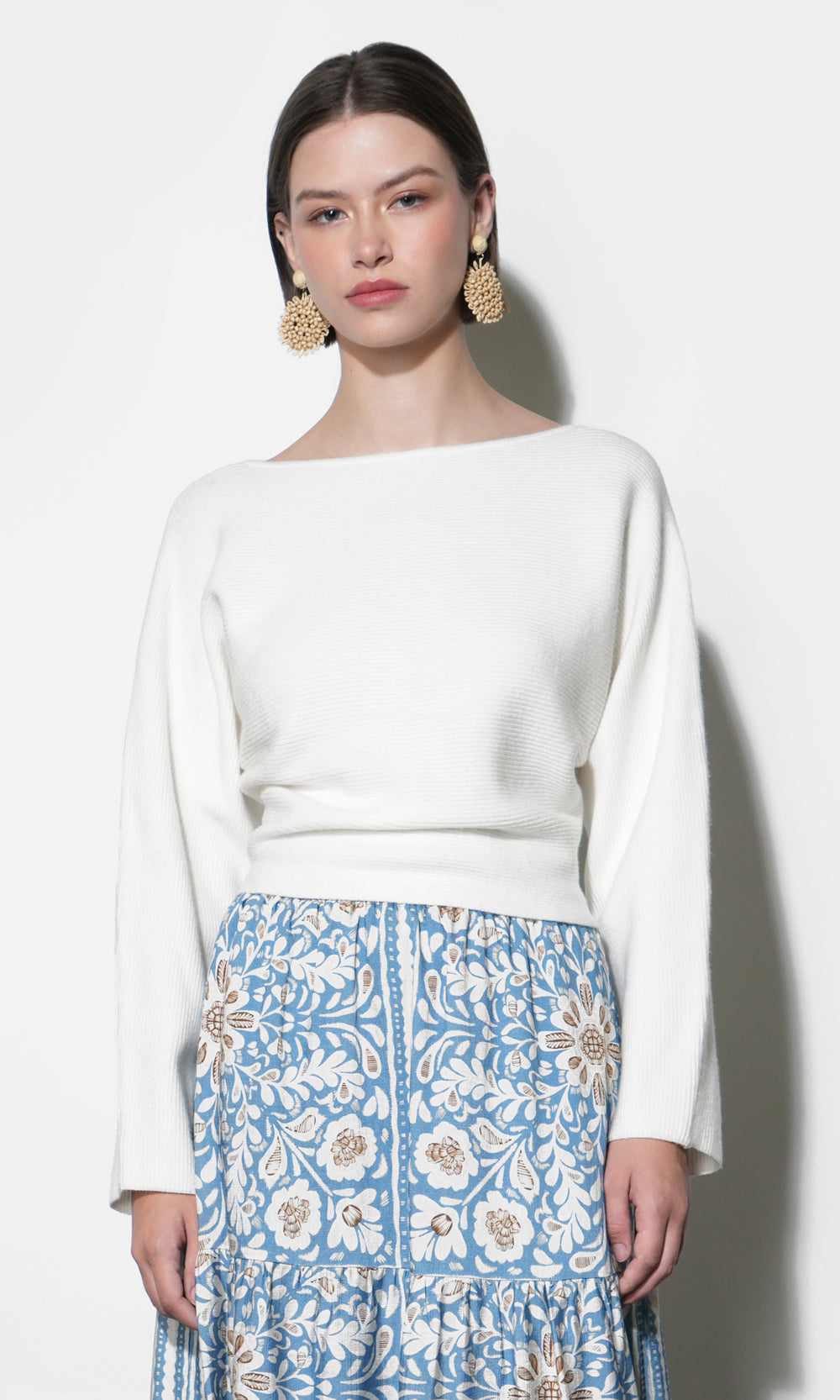 Valerie Open Back Sweater G261WT6171