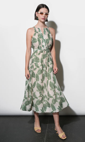 Veneria Halter Midi Dress | Greylin Veneria Halter Midi Dress | Greylin