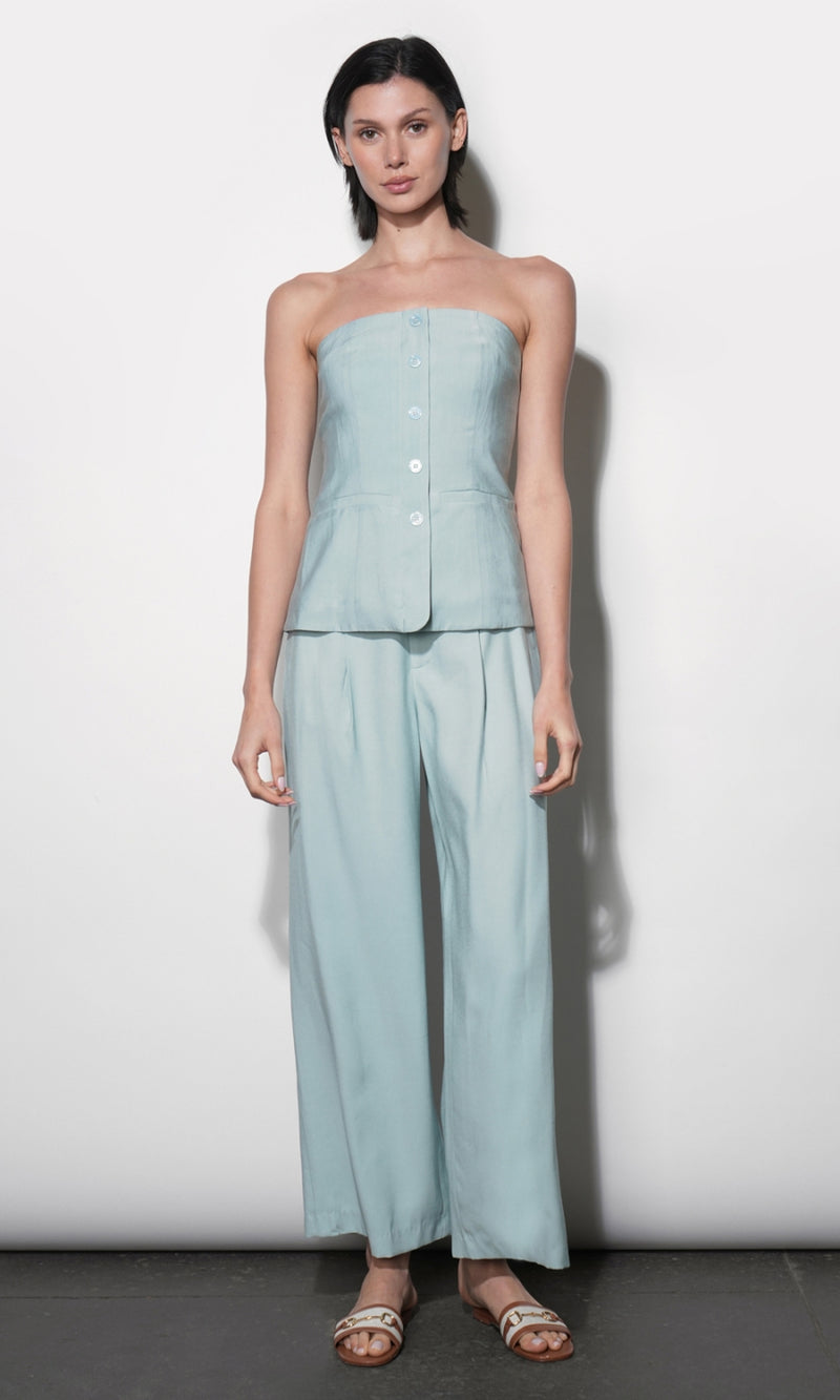 Yuri Wide Leg Pleated Pants G264P6566