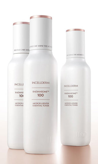 INCELLDERM RADIANSOME 100 MICROFLUIDIZER CREAM−インセルダム ラジアンソームマイクロフルーダイザークリーム RADIANSOME100 Microfluidizer Essential Toner
