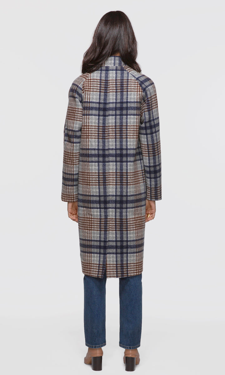 Austar Plaid Check Coat - FINAL SALE – Greylin Collection | Women's ...