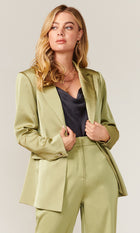 Satin blazer 