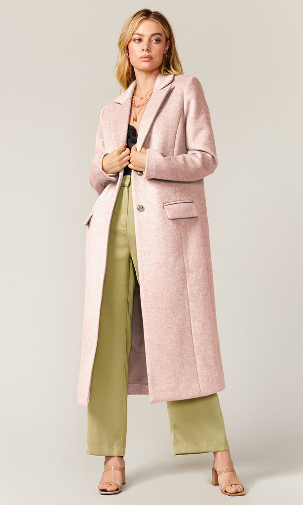 Yelete Stella Elyse Active Living Jacket Marled Knit Charcoal & Pink c 