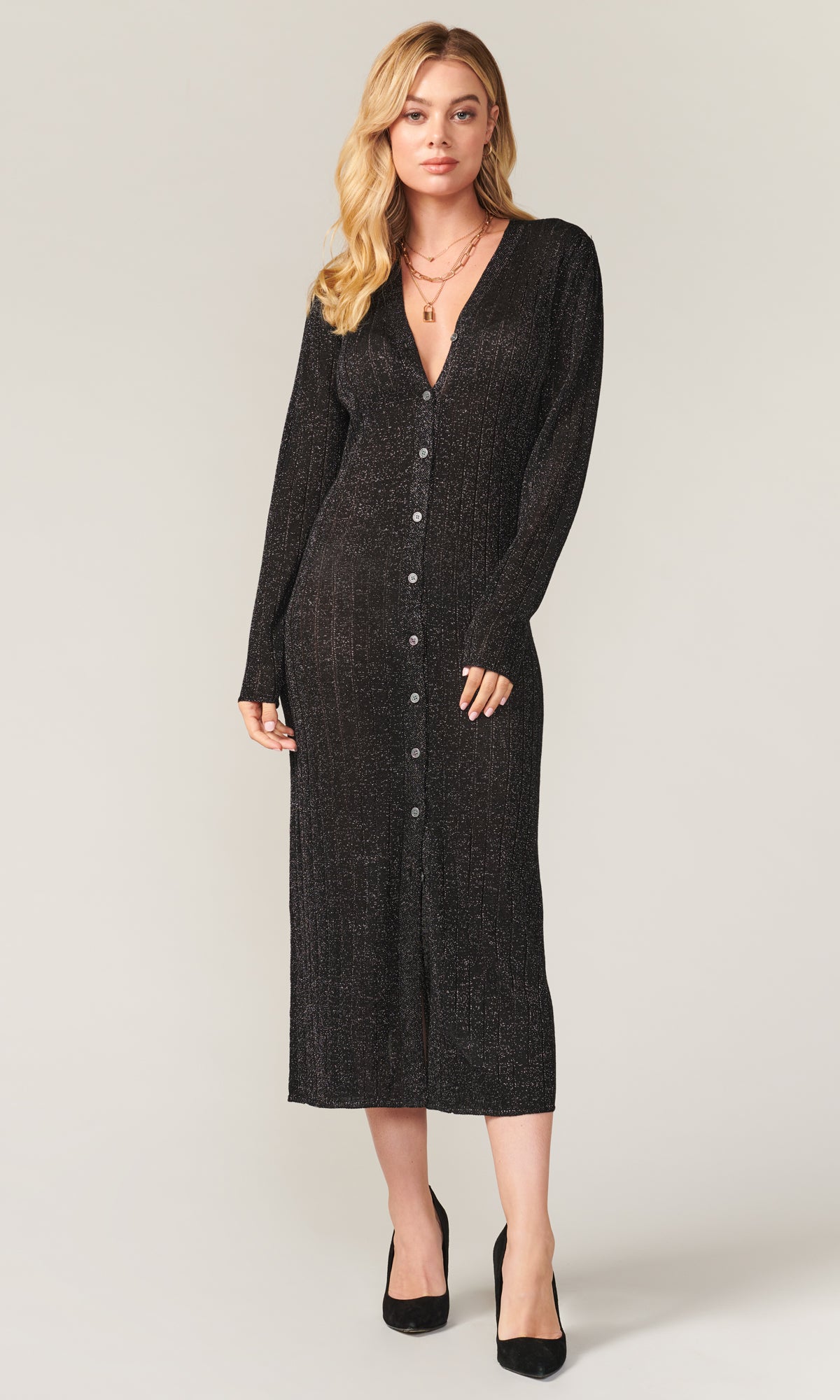 long cardigan sweater with dress Two Ways to Style: Must-Have Long Cardigan -