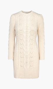 Greya Cable Knit Sweater Dress