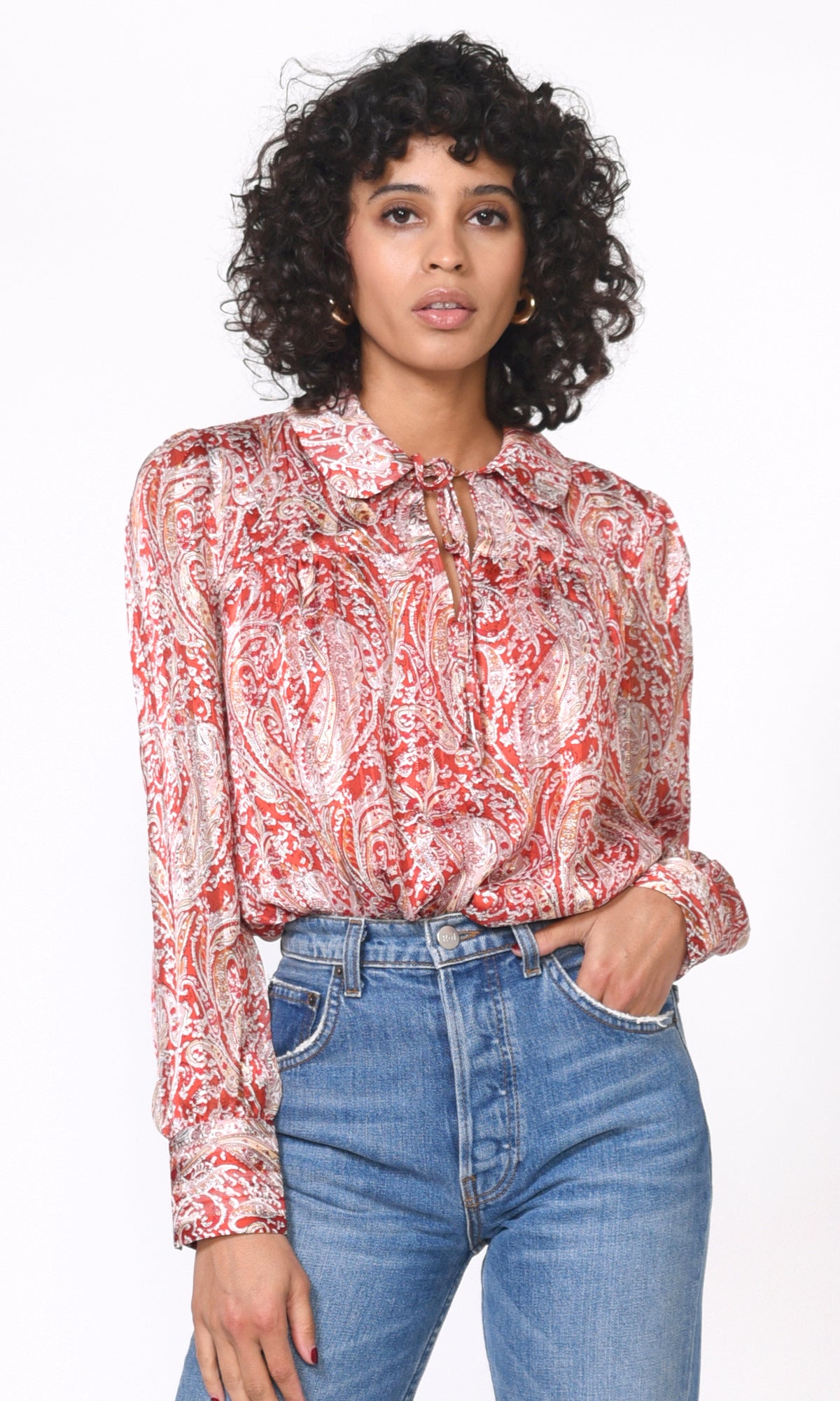 Allison Peter Pan Collared Blouse - FINAL SALE – Greylin Collection ...