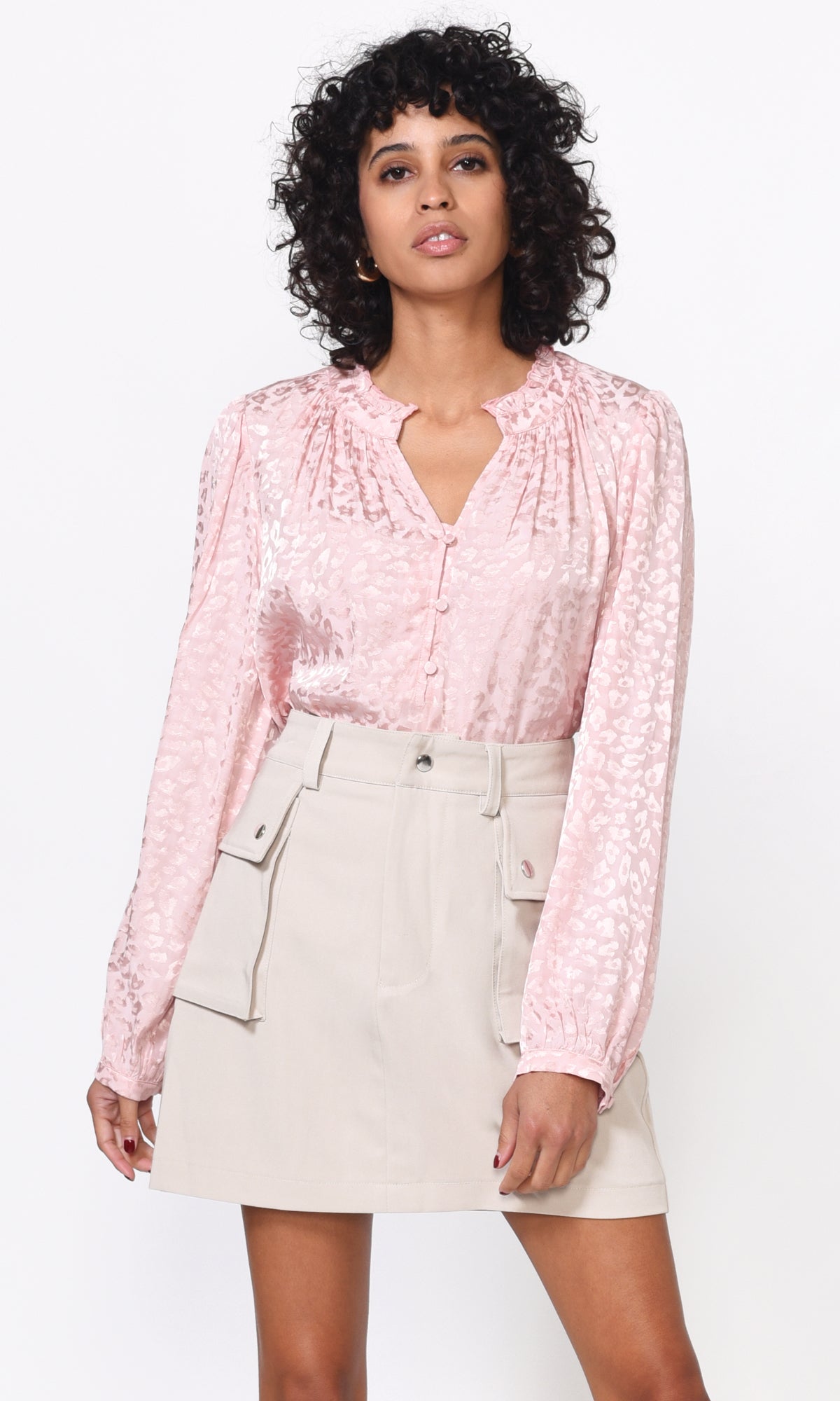 Iza Textured Blouse