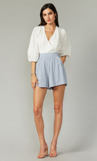 Virginia Textured Shorts