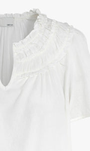 Lenza Gathered Detailed Blouse