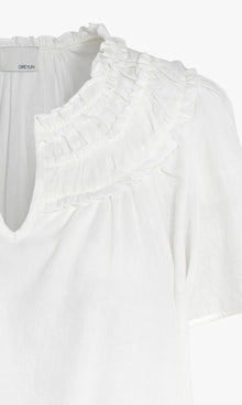 Lenza Gathered Detailed Blouse