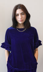 Barlow Velvet Top - FINAL SALE