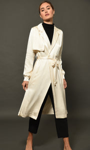 Felipa Drapey Trench Coat