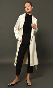 Felipa Drapey Trench Coat
