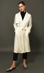 Felipa Drapey Trench Coat