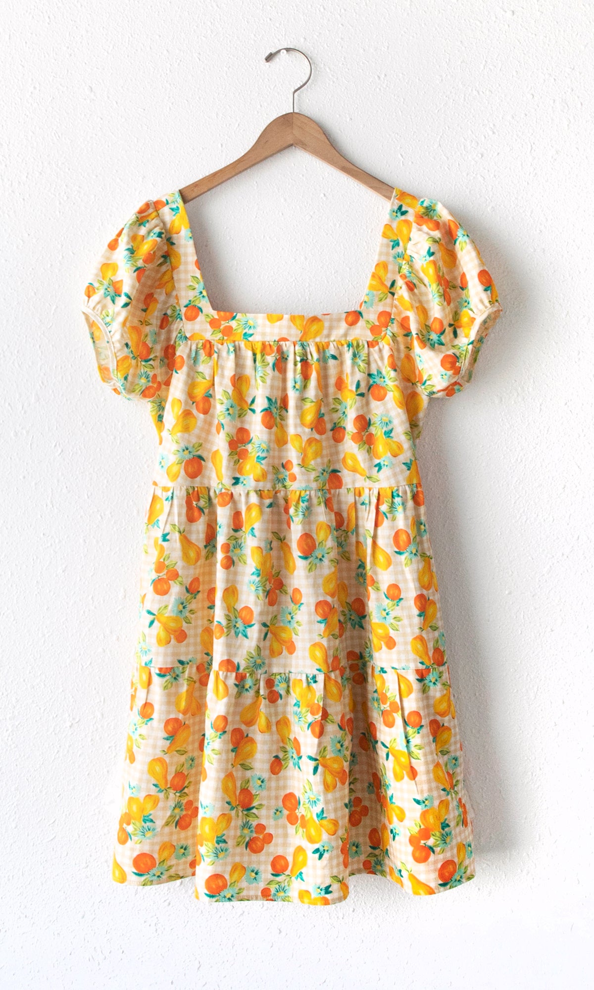 Lora Gingham Cap Sleeve Dress - FINAL SALE