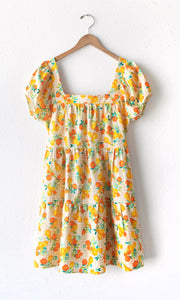 Lora Gingham Cap Sleeve Dress - FINAL SALE