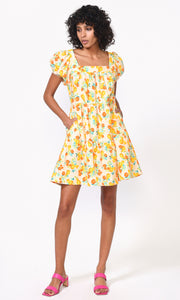 Lora Gingham Cap Sleeve Dress - FINAL SALE