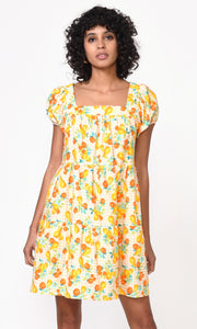 Lora Gingham Cap Sleeve Dress - FINAL SALE