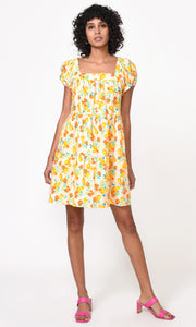 Lora Gingham Cap Sleeve Dress - FINAL SALE