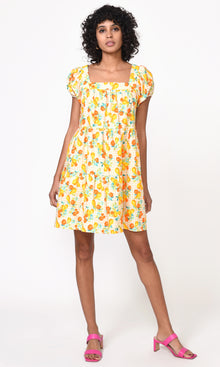 Lora Gingham Cap Sleeve Dress - FINAL SALE