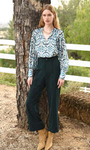 Janey High Rise Straight Leg Pant