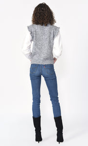 Adela Twoffer Vest Sweater Top