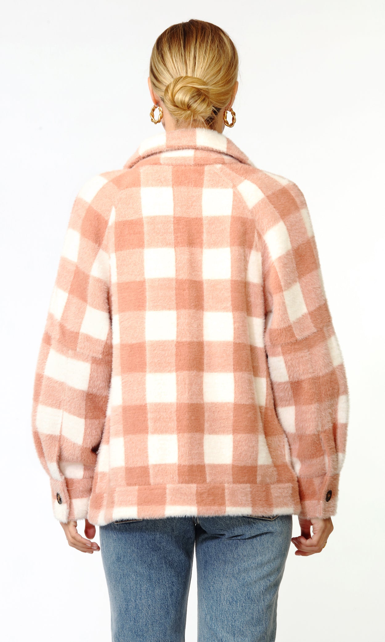 Lydia Cozy Check Shacket | Greylin Collection โ Greylin Collection ...
