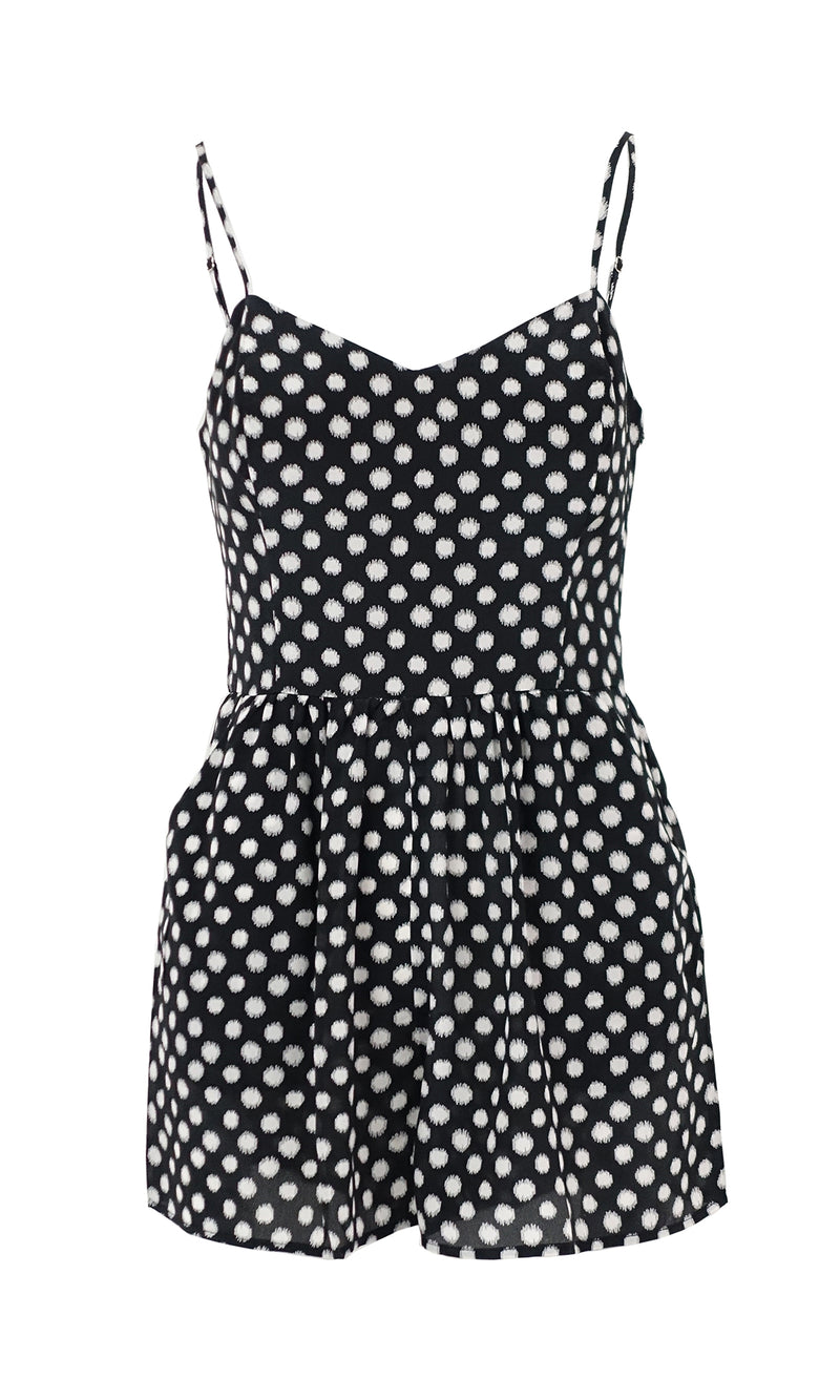 Dizzy Dot Romper - FINAL SALE